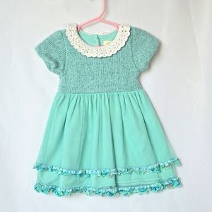 Matilda Jane Nan Dress 18-24m dress Peter Pan Collar Easter Dress